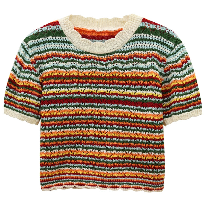 Summer 2023 New Design Sense Niche Slim-Fit Short Sleeve