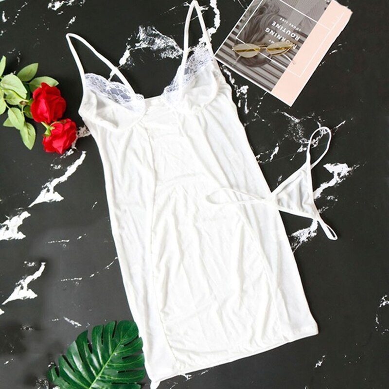 Women Sexy Dress Summer Mesh Lace Patchwork Dresses Fashion Sleeveless Mini Dress Black Fashion Dresses Breathable