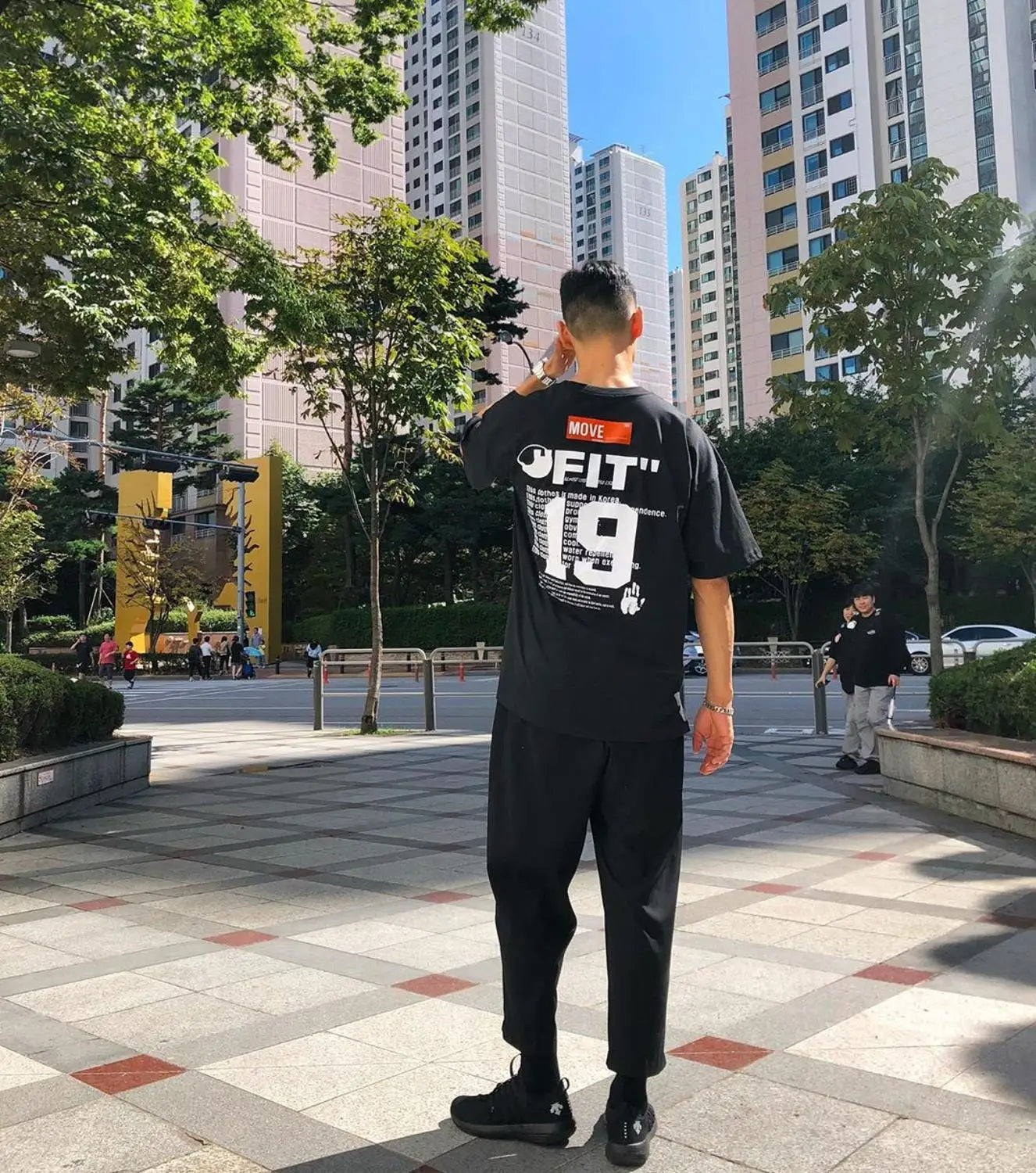 Casual Cotton Printed t shirt Men Gym Fitness Short sleeve Loose T-shirt Male Workout Black Tees Tops Plus size Summer Clothes