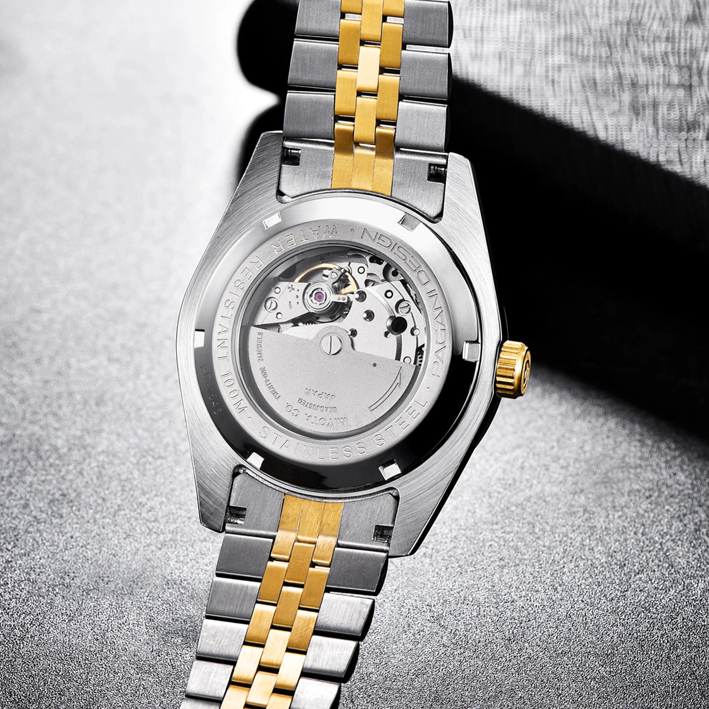 PAGANI DESIGN Mechanical Watch Men Wrist Automatic  Watches Men Waterproof Black Full-Steel Watch Clock Montre Homme newWatch