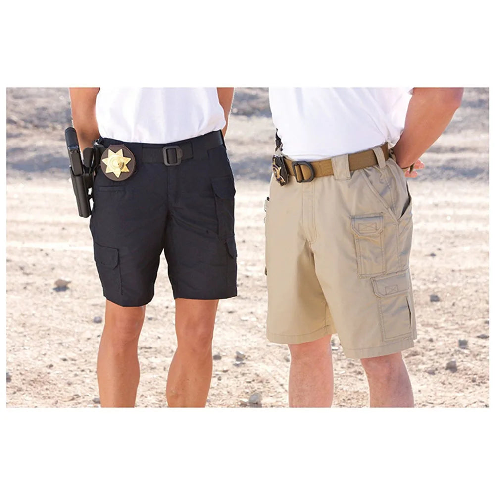 MEGE KNIGHT Brand Summer Military Field Tactical Casual Solid Shorts for Men Multi-pocket Army Combat Ripstop Working Short