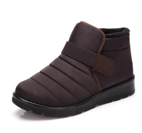 Men Casual Boots Waterproof Ankle Snow Boots Winter Work Shoes Hot Sale 2022 New Keep Warm Fur Men Footwear Outdoor Plush Shoes