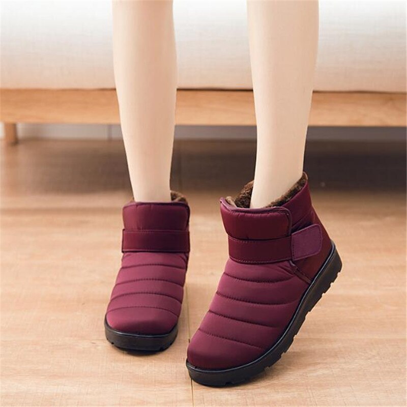 Men Casual Boots Waterproof Ankle Snow Boots Winter Work Shoes Hot Sale 2022 New Keep Warm Fur Men Footwear Outdoor Plush Shoes