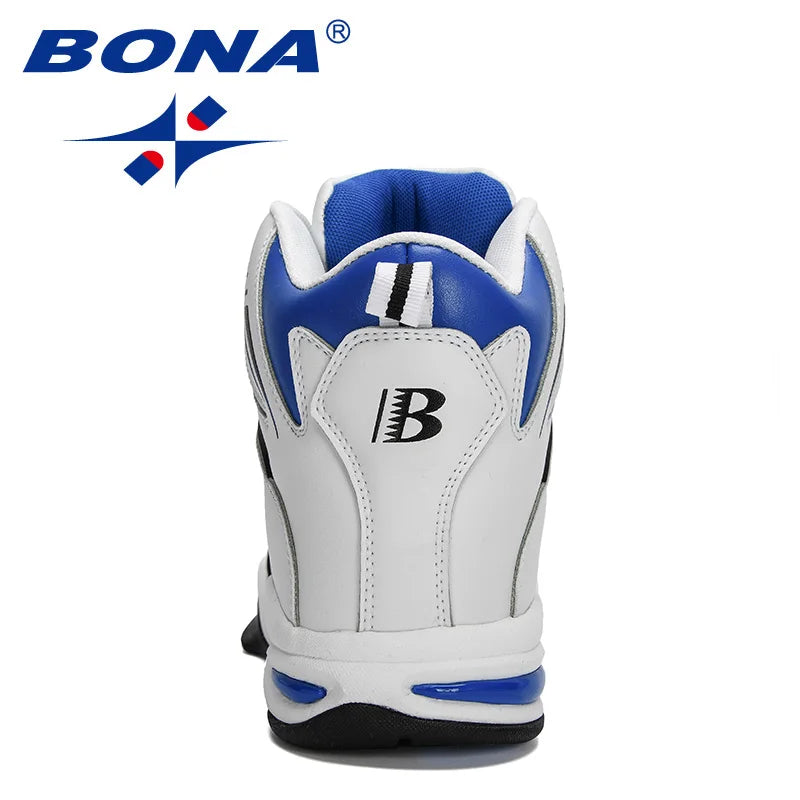BONA New Arrival Basketball Shoes Men Cushioning Light Trendy Sneakers Man Zapatos Hombre Outdoor Sports Footwear Masculino
