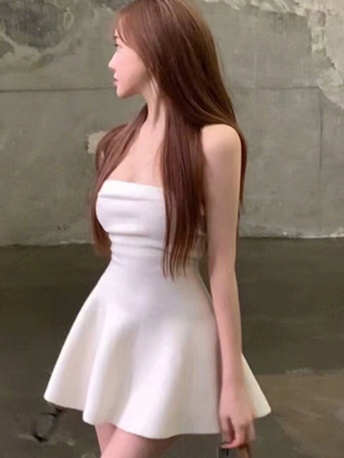 Accessible Luxury Birthday Party Tube Top Little Dress