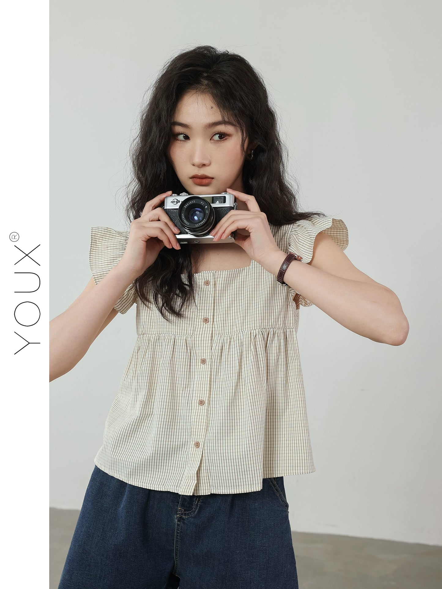 Good Morning Diary Youx Retro Short Sleeve Shirt Top