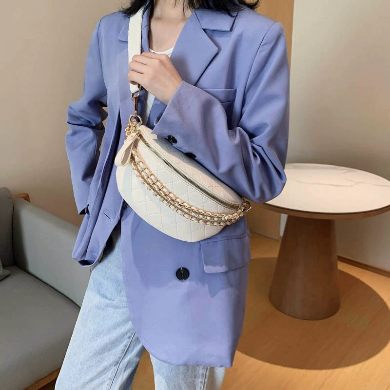 Super Hot Hip-Hop Fashion Casual Internet Celebrity Fancy Waist Bag