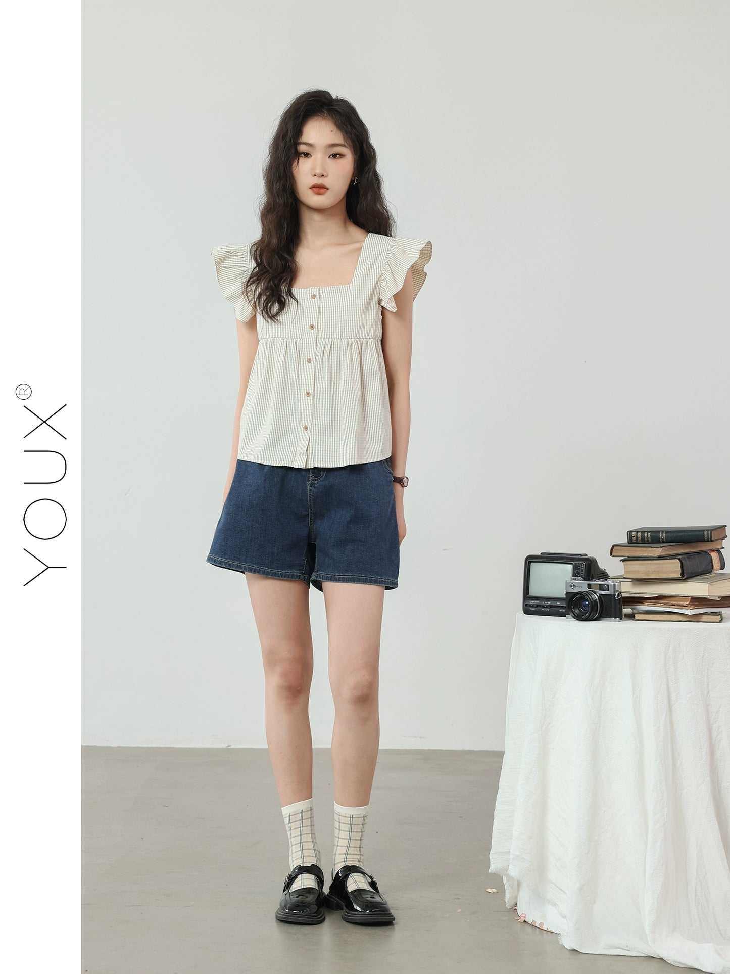 Good Morning Diary Youx Retro Short Sleeve Shirt Top