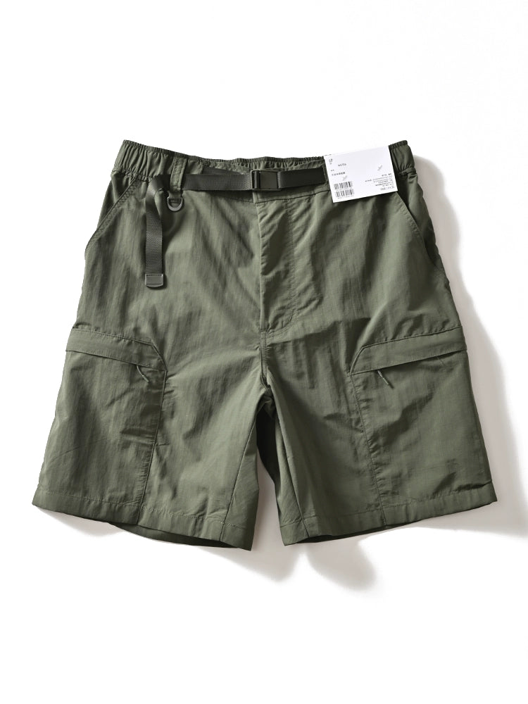 Functional Sports Leisure Cargo Quick-Drying Middle Pants Outdoor