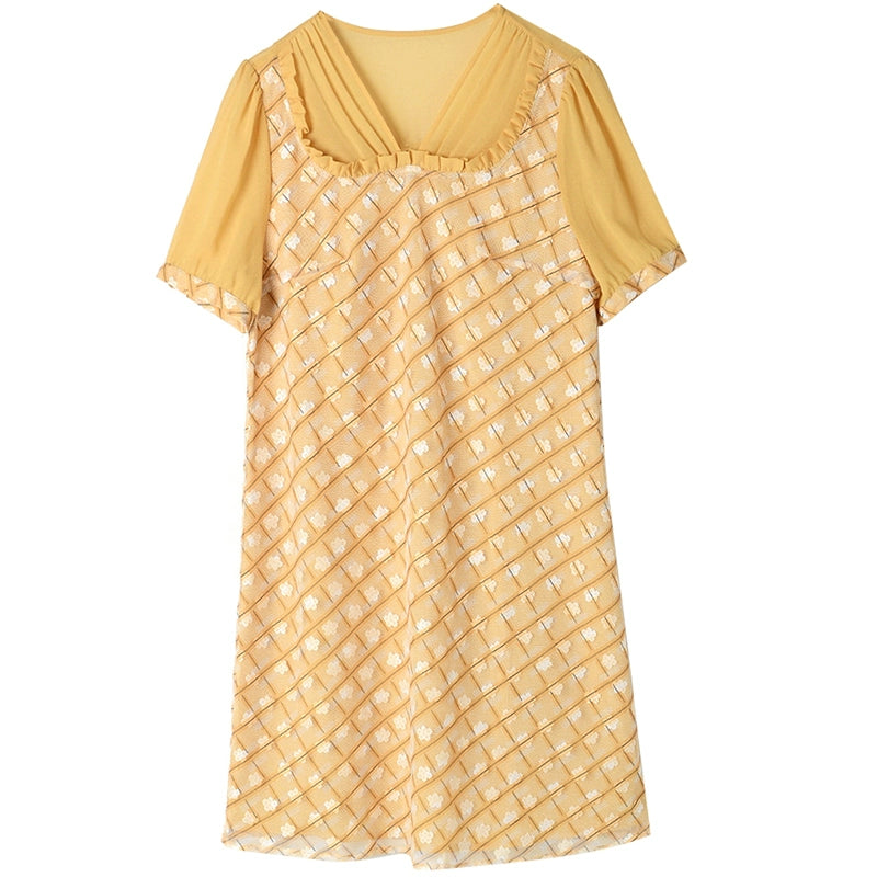 Gentle Outlets Printed Elegant Dress Summer Dress