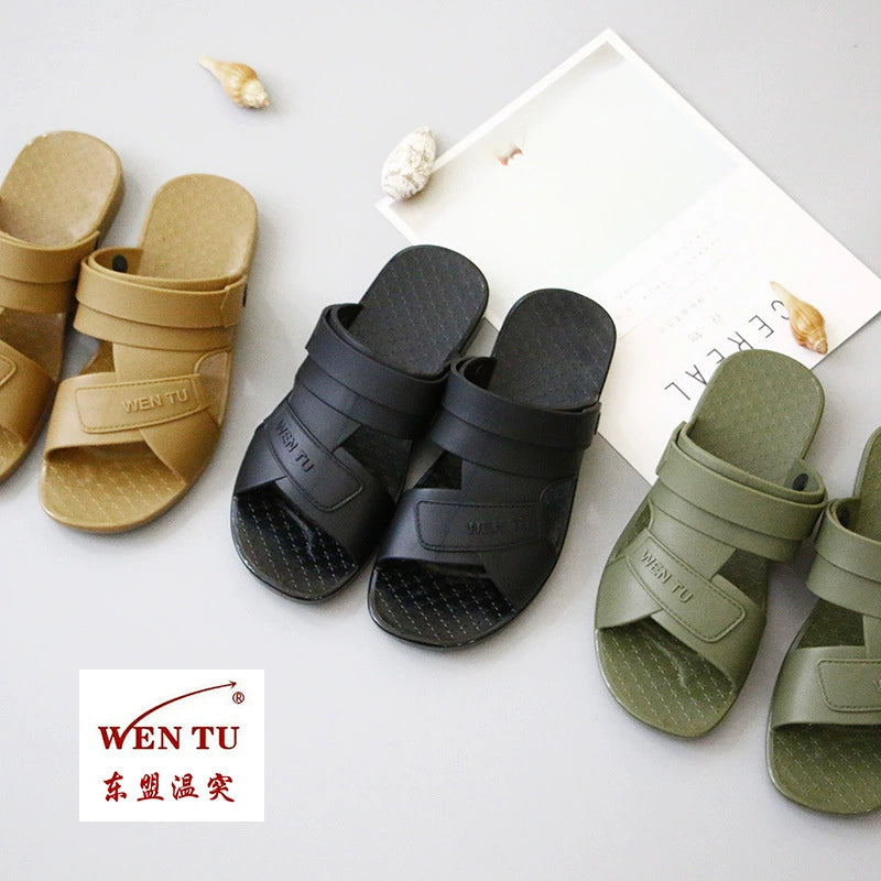 Vietnam on Dot Slippers ASEAN Sandals Summer Beach Shoes Light Fashion Non Slip Summer Soft Non Slip Dual-Use