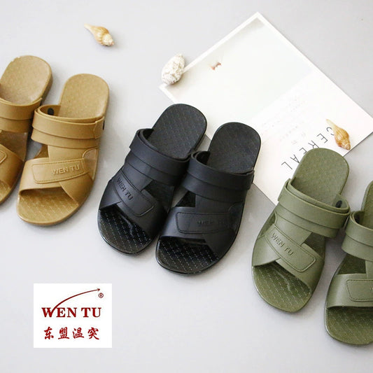 Vietnam on Dot Slippers ASEAN Sandals Summer Beach Shoes Light Fashion Non Slip Summer Soft Non Slip Dual-Use