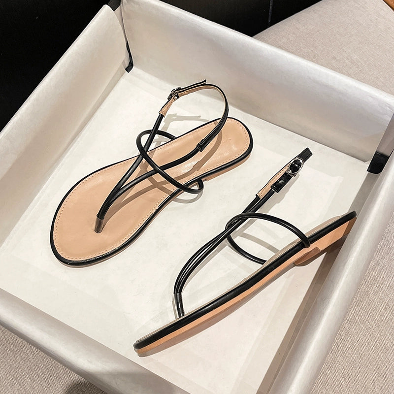 Roman Sandals with Strap Strap for Summer Lady Temperament