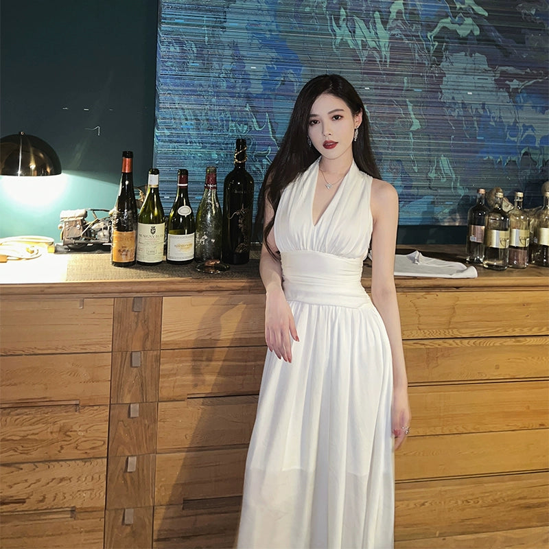 Classic Style Nicky Spring V Neck Dress Dress