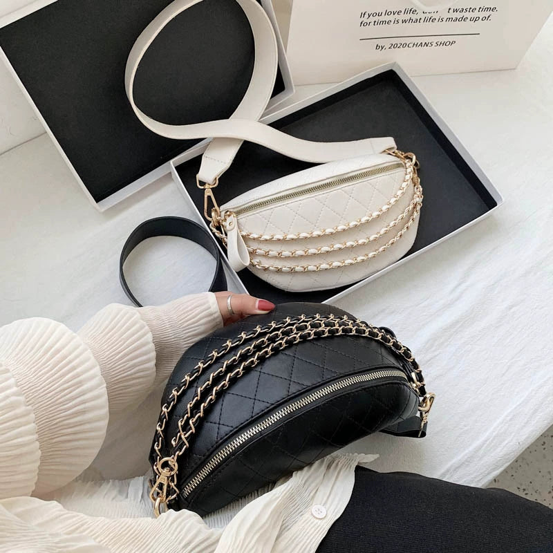 Super Hot Hip-Hop Fashion Casual Internet Celebrity Fancy Waist Bag