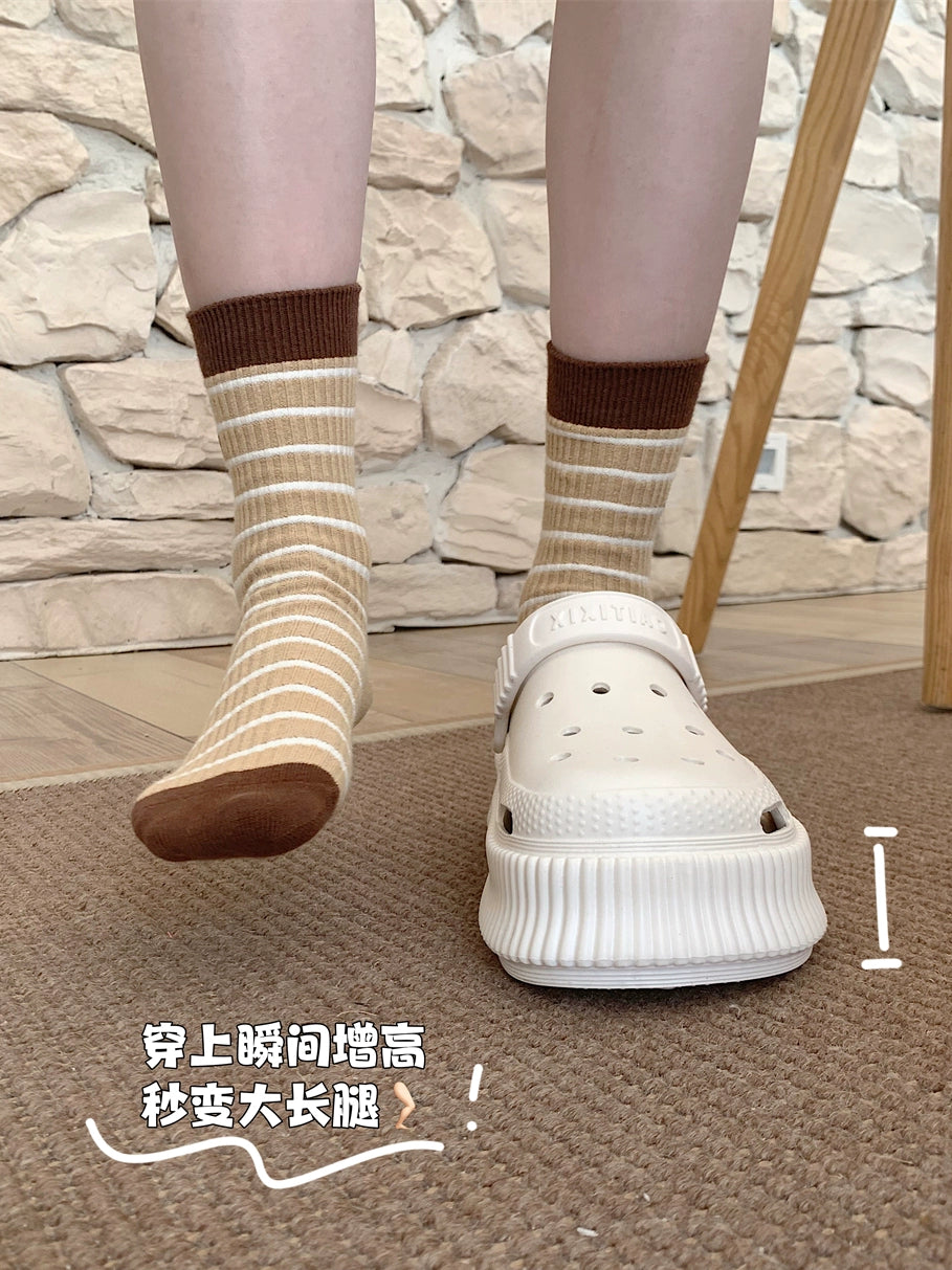 Thin Strips Eva Women's Summer Fashion All-Match Hole Shoes