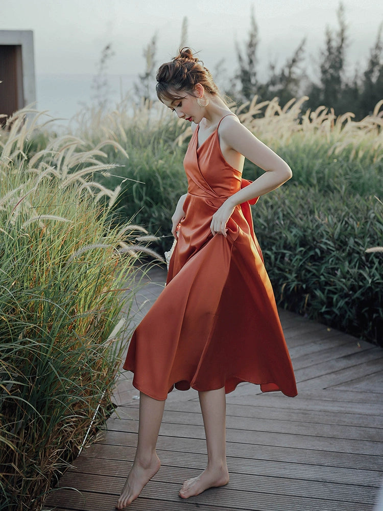 Yimeishan Sanya Travel Loose Beach Dress