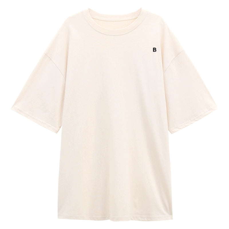 Harajuku Designer White Top T-shirt with Short Sleeves