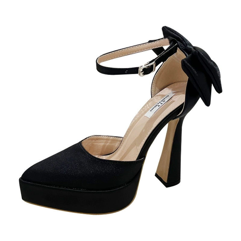 Shoes Cross-Border Foreign Trade French Chunky Heel Hollowed Sandals