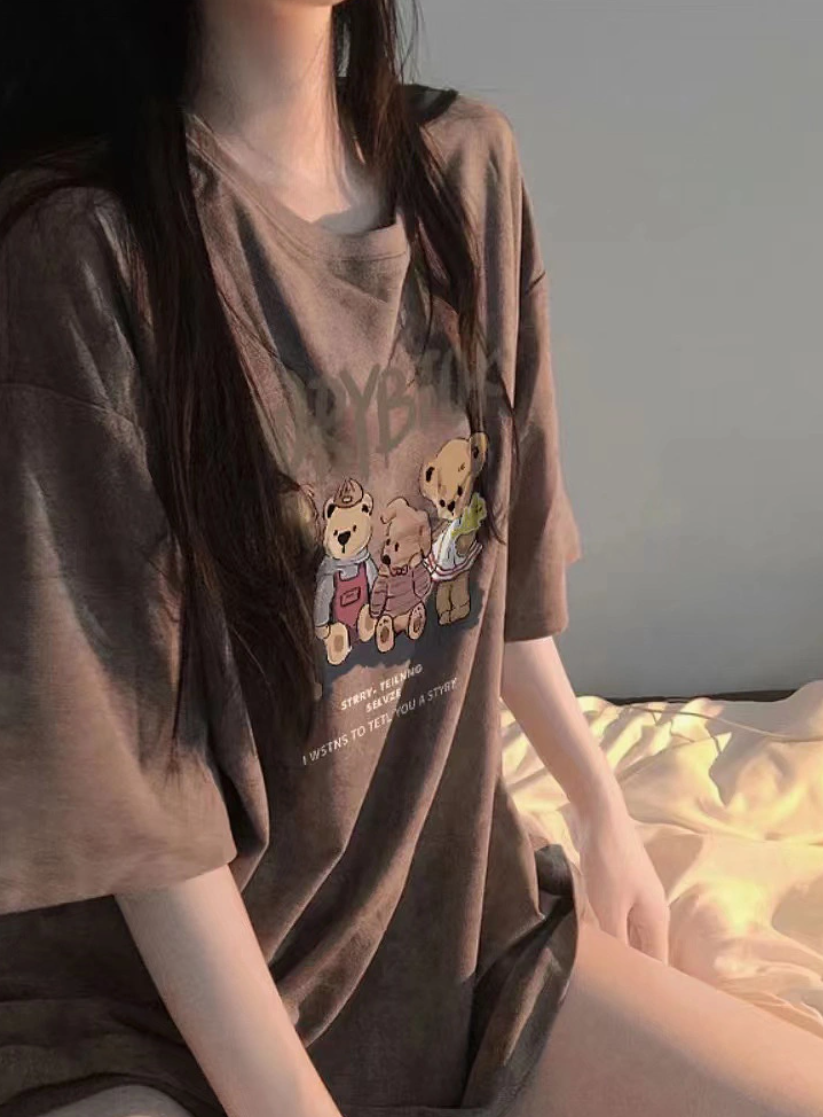 Retro Oversize Niche Style Short Sleeve T-shirt