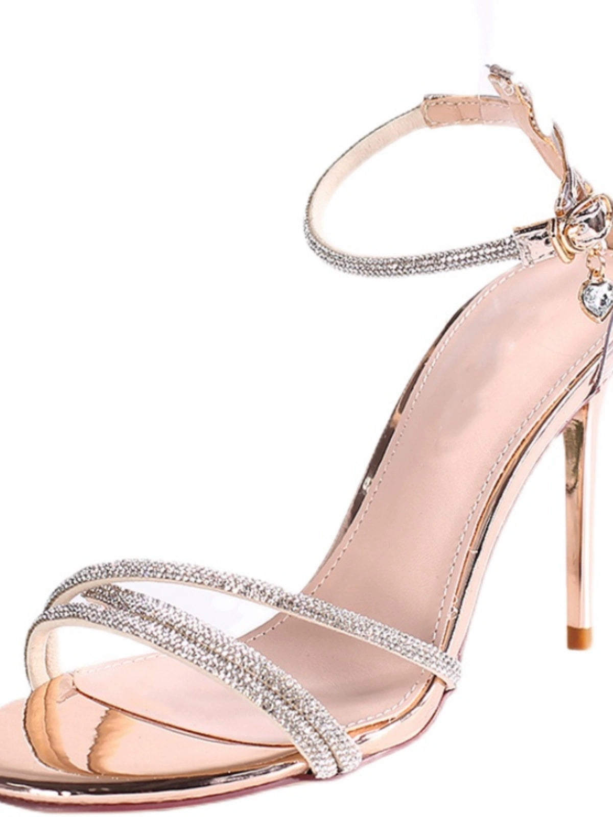 Fairy Style Niche Temperament Ankle-Strap Stilettos Sandals