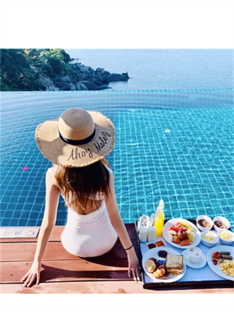 Internet Celebrity Seaside Women's Fresh Holiday Traveling Sun Hat