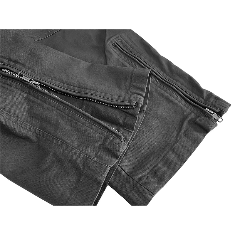 MAGCOMSEN Men's Pants 7 Pockets Urban Commuter Working Pants Vintage Biker Casual Trousers