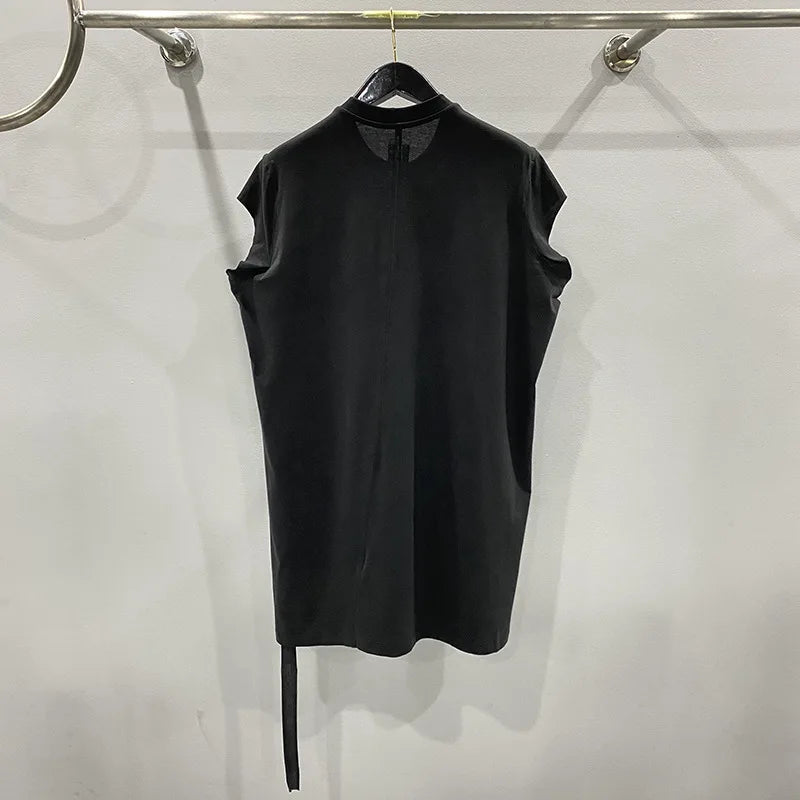 Rick Graphic T Shirts Mens Clothes Summer Men T Shirts High Quality T Shirt for Women Y2k Streetwear RO Owens Oversized