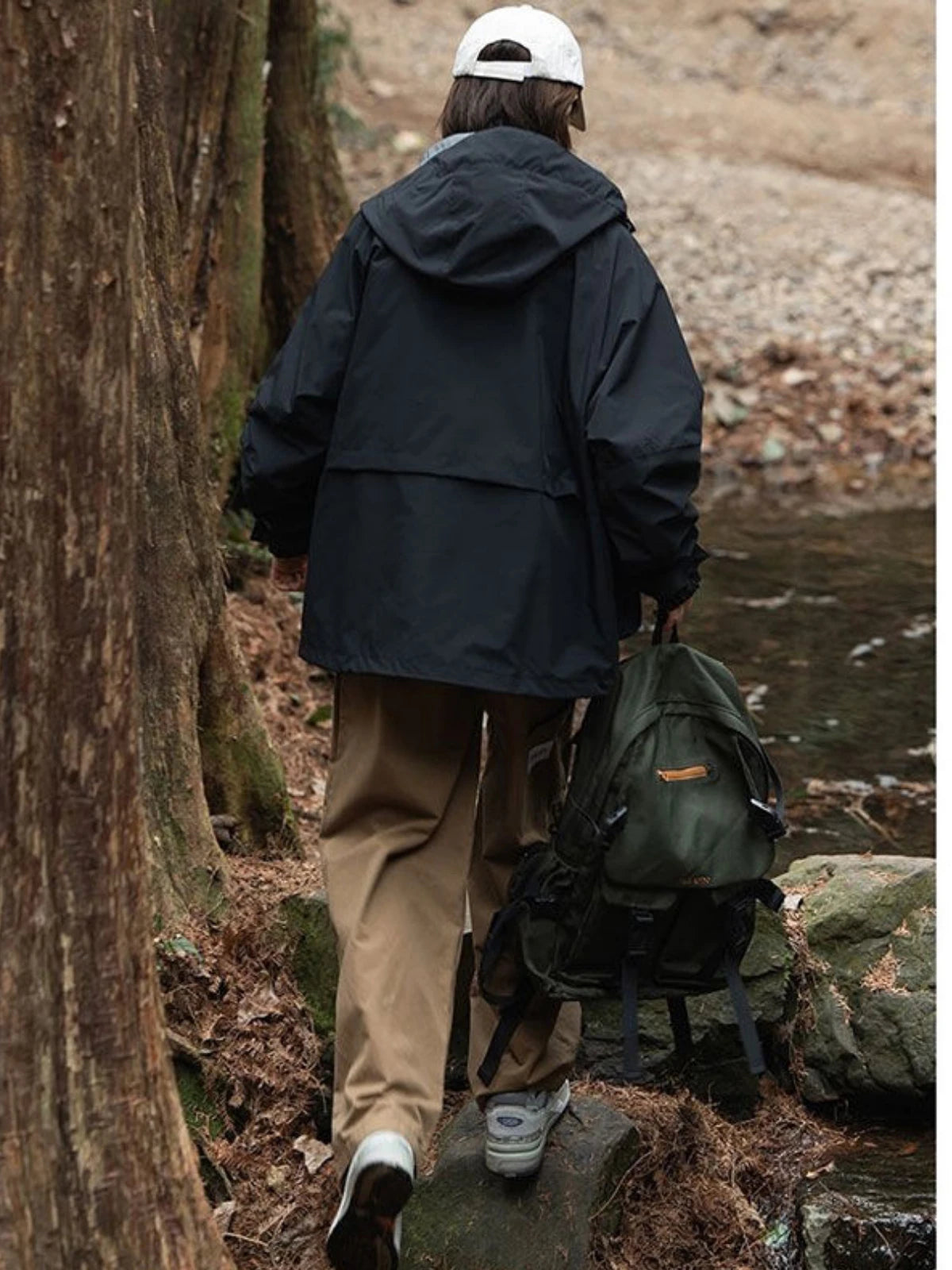 Long Sleeve Women's Jacket Sportswear Hooded Coat Multiple Pockets Casual Assault Suit Oversize Tops Outdoor Sports Clothes