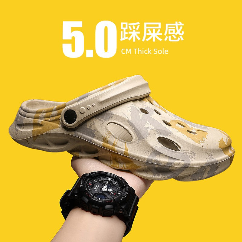 Cave Summer Outdoor Dual-Use Anti-Odor Slippers