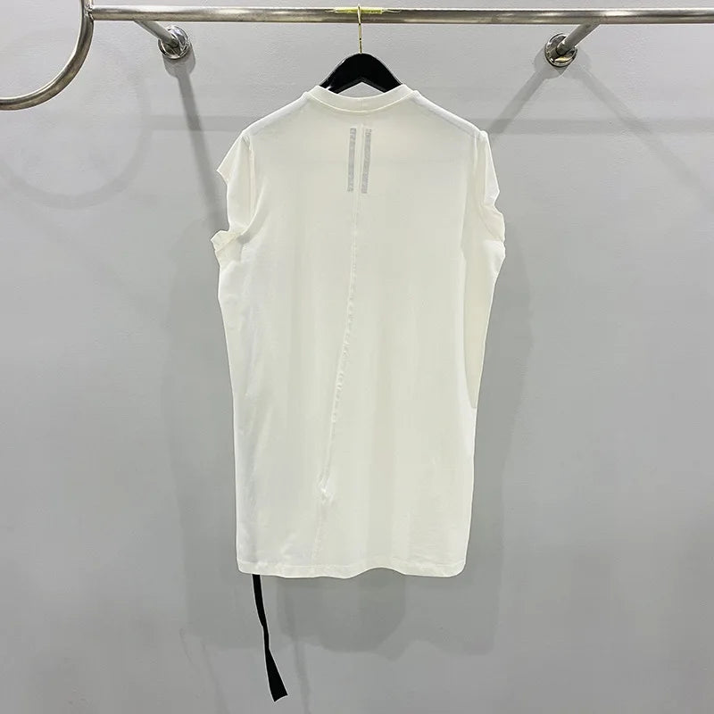 Rick Graphic T Shirts Mens Clothes Summer Men T Shirts High Quality T Shirt for Women Y2k Streetwear RO Owens Oversized