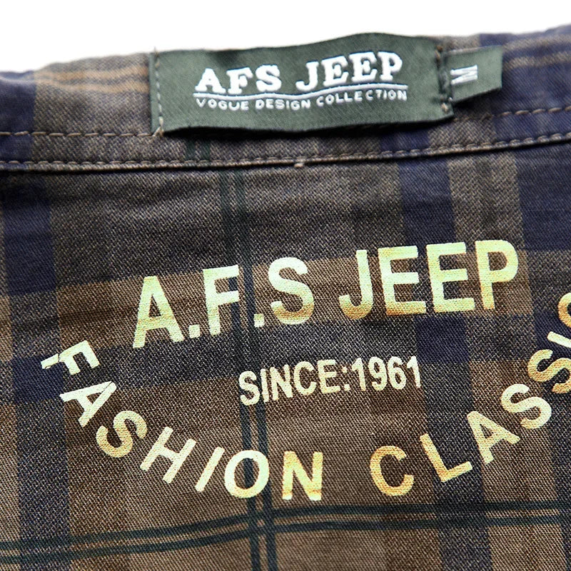 2023 New Brand Clothing Long Sleeve Plaid Shirts Men Spring Clothes Cotton Casual Cargo Male Shirt Breathable Men Military Shirt