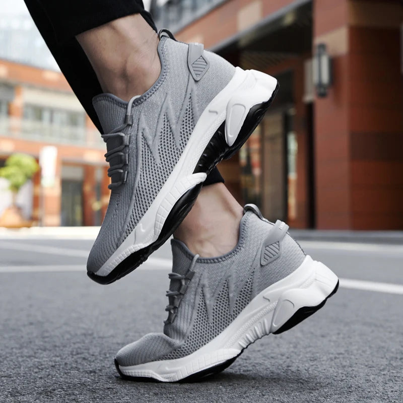 Men Sneakers Casual Heightening Shoes 8cm Height Increase Shoes For Men Summer Breathable 6cm Elevator Shoes 10cm Insole Taller