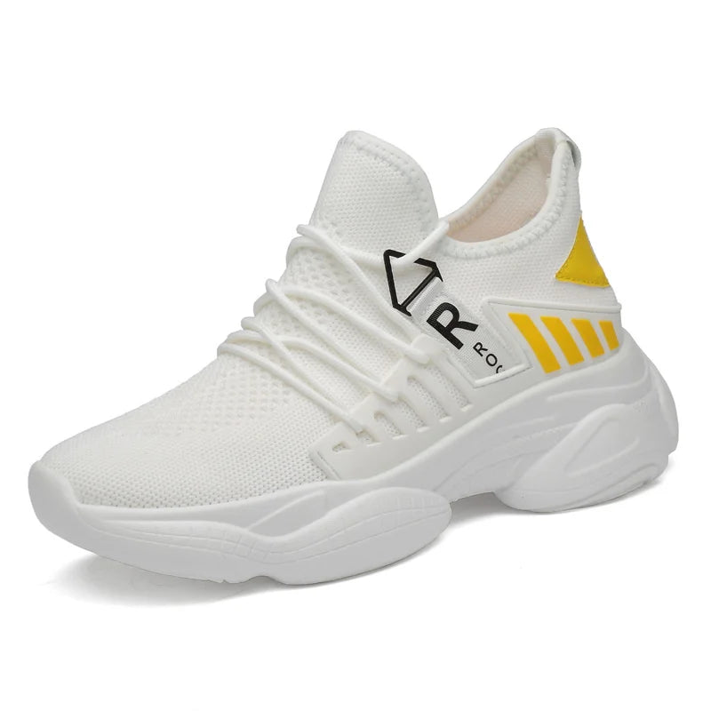 Men Sneakers Elevator Shoes Breathable Casual Hidden 10cm 8cm Optional Heels Height Increasing Shoes Moccasins Taller Male