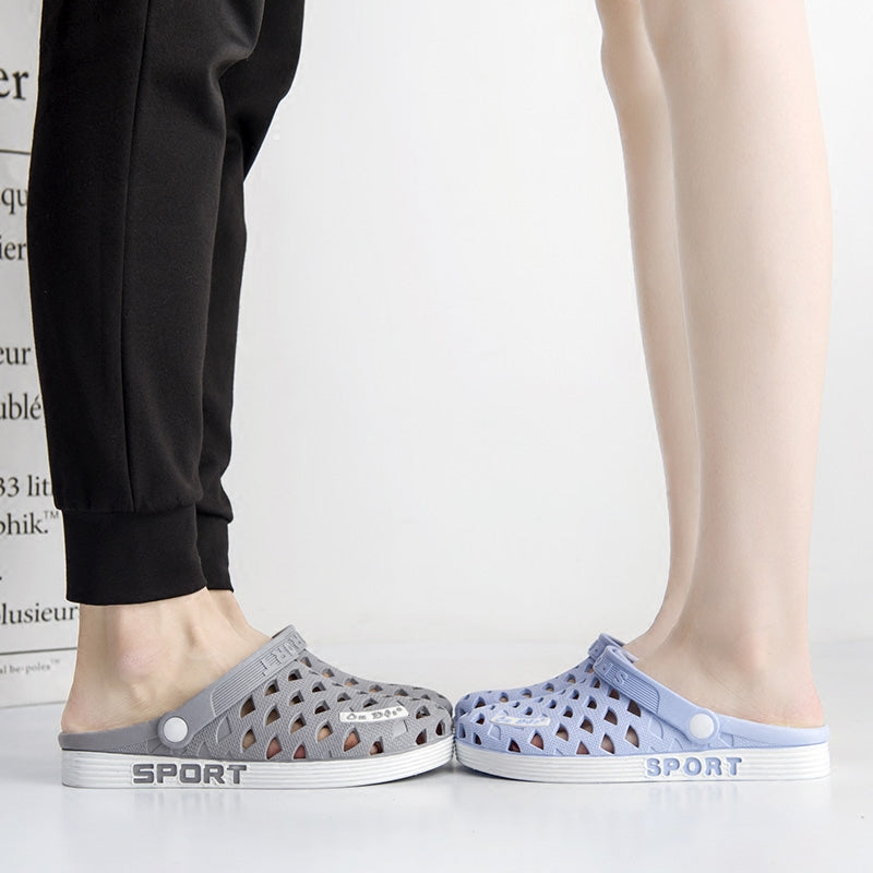 On Dot Vietnam Summer Comfortable Dual-Use Men's and Women's Hole Shoes