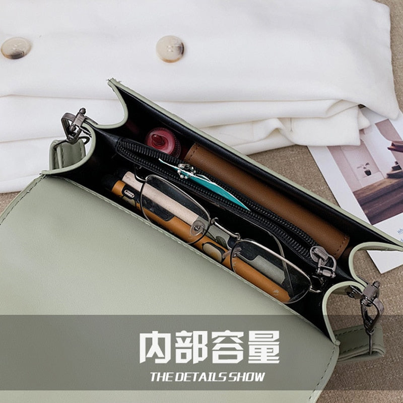 Elegant Female Casual Tote Bag 2023 Fashion New High Quality Pu Leather Women's Designer Handbag Rivet Shoulder Messenger Bags