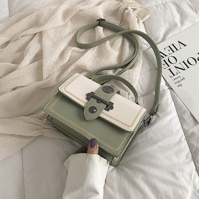 Elegant Female Casual Tote Bag 2023 Fashion New High Quality Pu Leather Women's Designer Handbag Rivet Shoulder Messenger Bags
