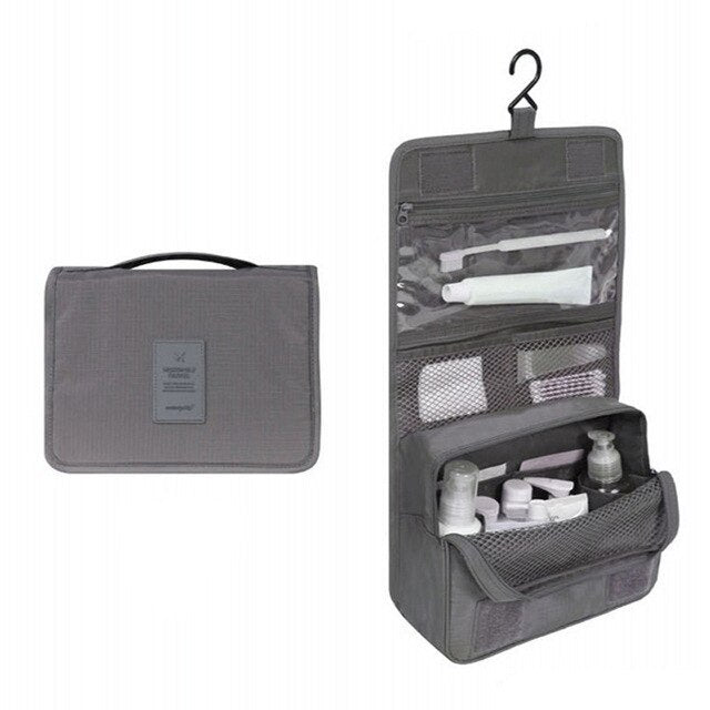 RUPUTIN Fashion Travel Bag Waterproof Portable Cosmetic Cases Man Toiletry Bags Women Cosmetic Organizer Pouch Hanging Wash Bags