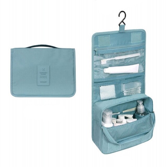 RUPUTIN Fashion Travel Bag Waterproof Portable Cosmetic Cases Man Toiletry Bags Women Cosmetic Organizer Pouch Hanging Wash Bags
