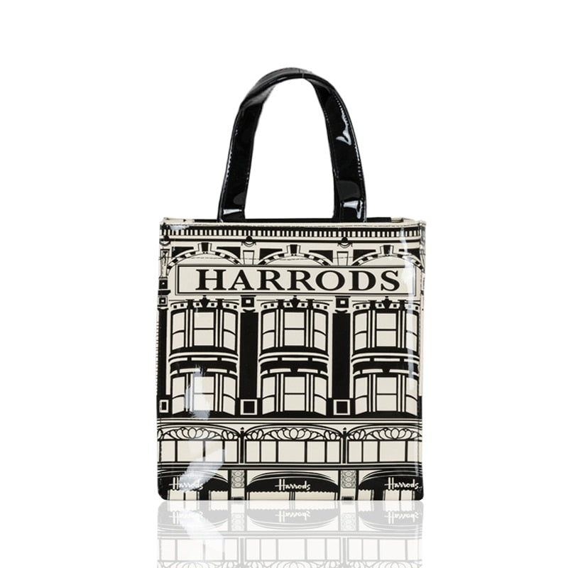 London Style PVC Reusable Shopping Purses Large Eco Friendly Flower Women's Tote Shopper Bag Summer Waterproof Beach Handbag