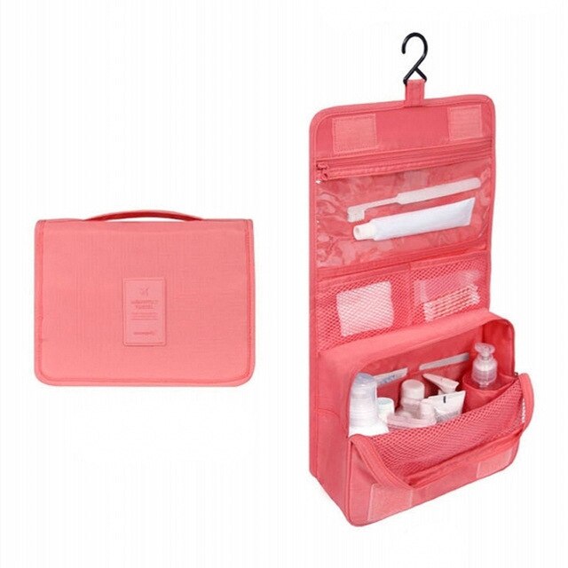 RUPUTIN Fashion Travel Bag Waterproof Portable Cosmetic Cases Man Toiletry Bags Women Cosmetic Organizer Pouch Hanging Wash Bags