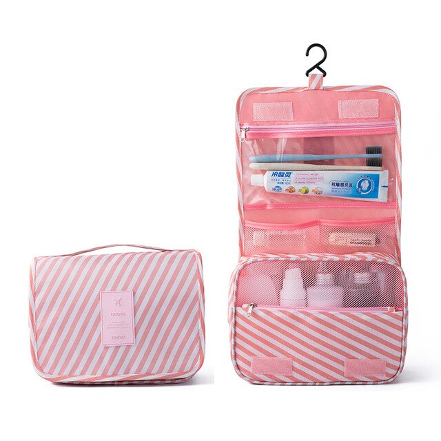 RUPUTIN Fashion Travel Bag Waterproof Portable Cosmetic Cases Man Toiletry Bags Women Cosmetic Organizer Pouch Hanging Wash Bags