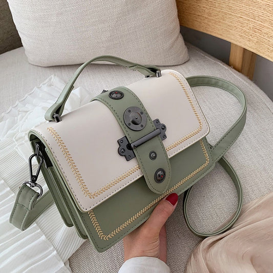 Elegant Female Casual Tote Bag 2023 Fashion New High Quality Pu Leather Women's Designer Handbag Rivet Shoulder Messenger Bags