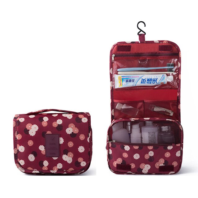 RUPUTIN Fashion Travel Bag Waterproof Portable Cosmetic Cases Man Toiletry Bags Women Cosmetic Organizer Pouch Hanging Wash Bags