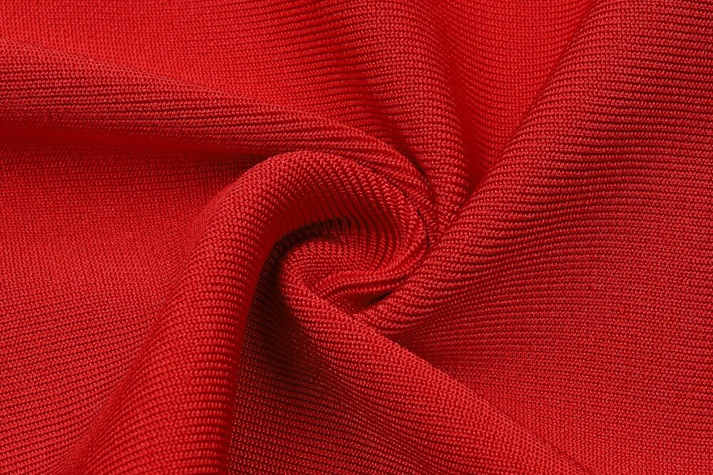 Sexy Women Hollow Out Red Lace Slip Rayon Elegant Homecoming Evening Party Dress