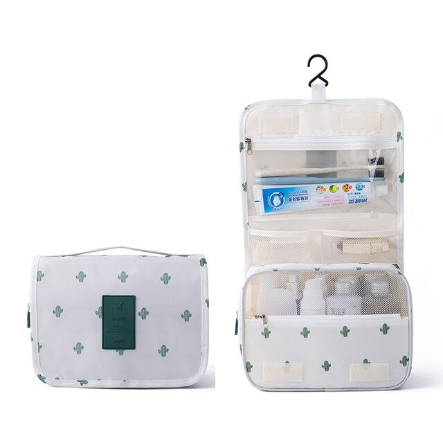 RUPUTIN Fashion Travel Bag Waterproof Portable Cosmetic Cases Man Toiletry Bags Women Cosmetic Organizer Pouch Hanging Wash Bags