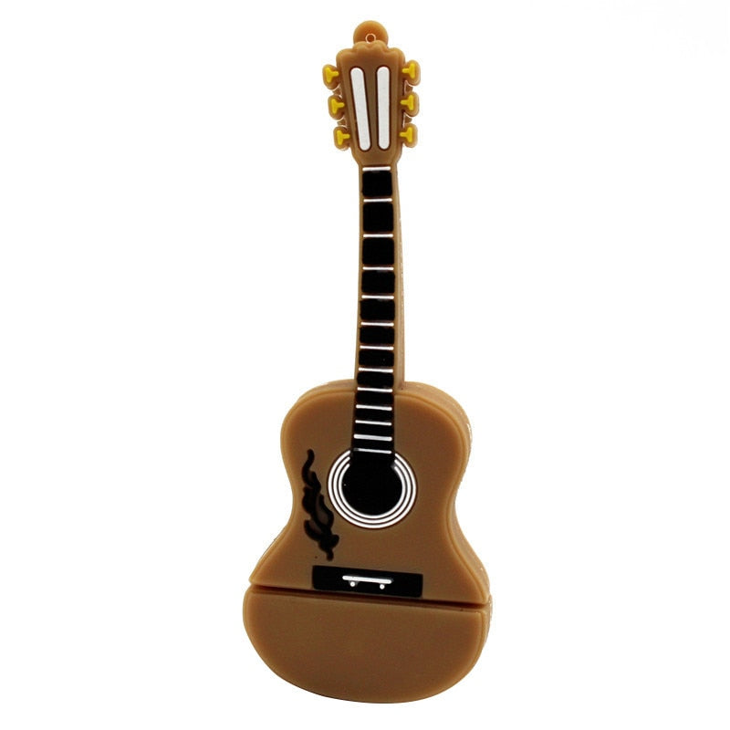 TEXT ME cartoon 64GB  cute Musical instrument  Guitar  violin Note  USB Flash Drive 4GB 8GB 16GB 32GB Pendrive USB 2.0 Usb stick