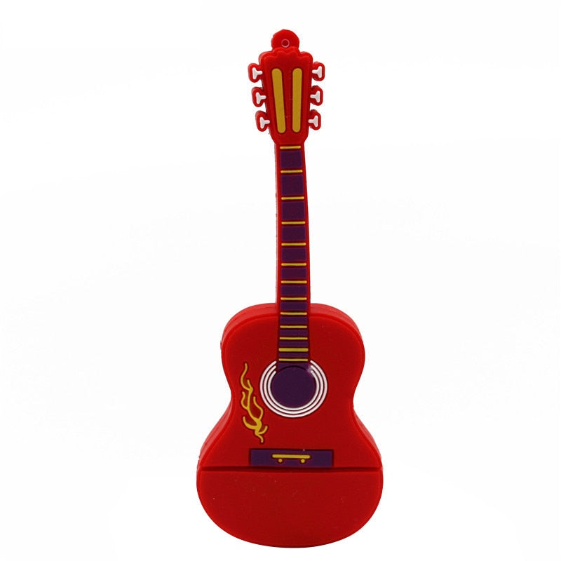 TEXT ME cartoon 64GB  cute Musical instrument  Guitar  violin Note  USB Flash Drive 4GB 8GB 16GB 32GB Pendrive USB 2.0 Usb stick