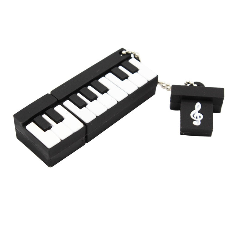 TEXT ME cartoon 64GB  cute Musical instrument  Guitar  violin Note  USB Flash Drive 4GB 8GB 16GB 32GB Pendrive USB 2.0 Usb stick