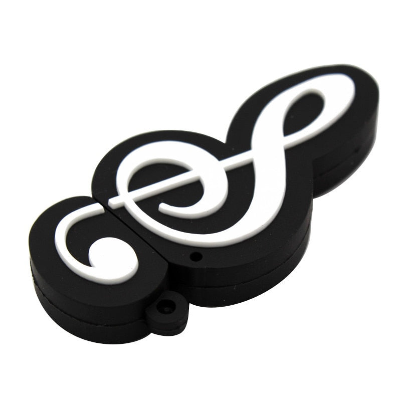 TEXT ME cartoon 64GB  cute Musical instrument  Guitar  violin Note  USB Flash Drive 4GB 8GB 16GB 32GB Pendrive USB 2.0 Usb stick
